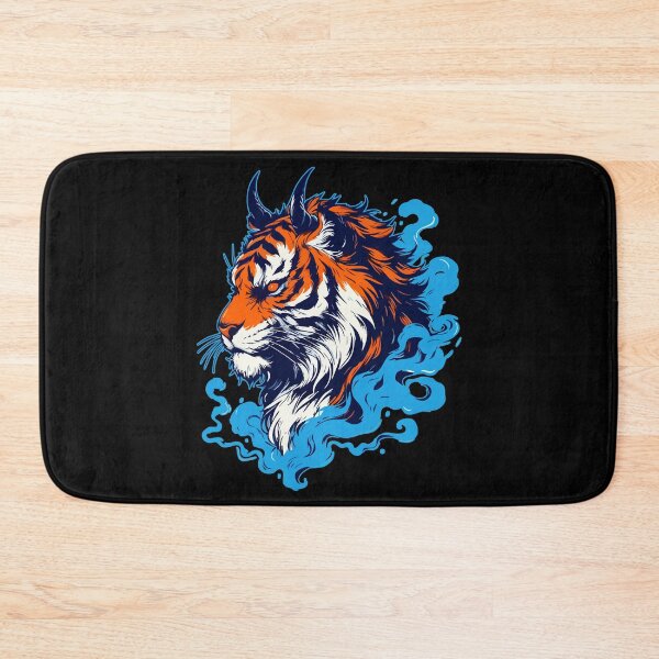 Item preview, Oni Tiger Tattoo Retro designed and sold by TomFrontierArt.
