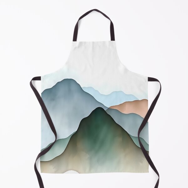 Item preview, Mountain Serenity - Dawn Watercolor Peaks designed and sold by Shirtastically.