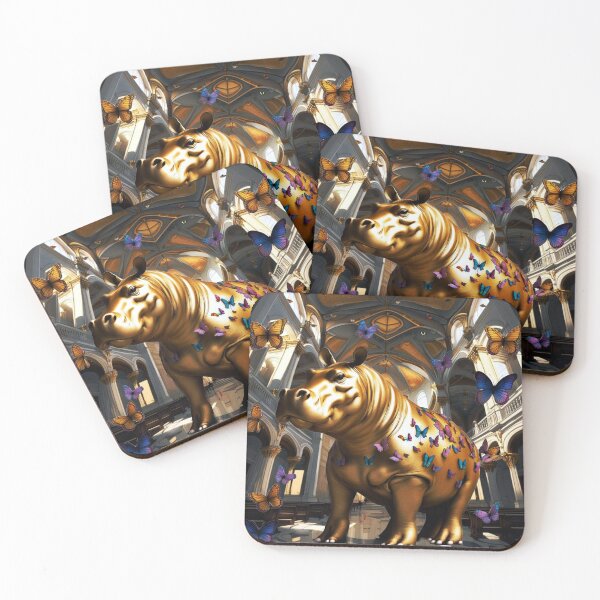 Item preview, Hippo and the butterflies - in the palace designed and sold by Helios Be. Lavsh.