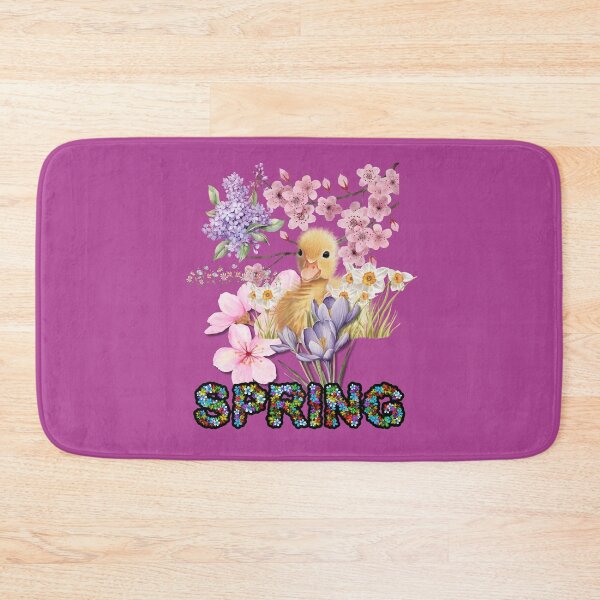 Item preview, Spring Blooming Flowers & Baby Duckling Design designed and sold by EarthArtDesigns.