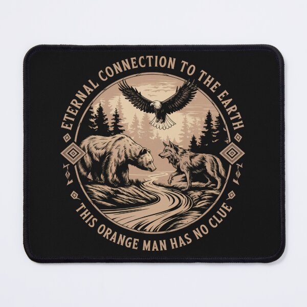 Item preview, "Eternal Connection to the Earth – Native American Wildlife Conservation T-Shirt" designed and sold by COWELLM.