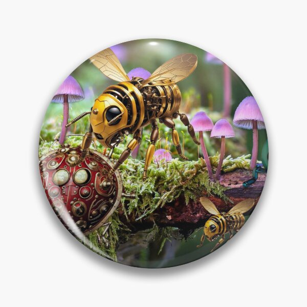 Item preview, Mushroons, bugs and mechanical bees. designed and sold by Helios Be. Lavsh.