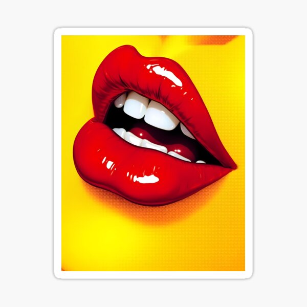 Item preview, Bold Pop Art Lips designed and sold by Denny-Danny.