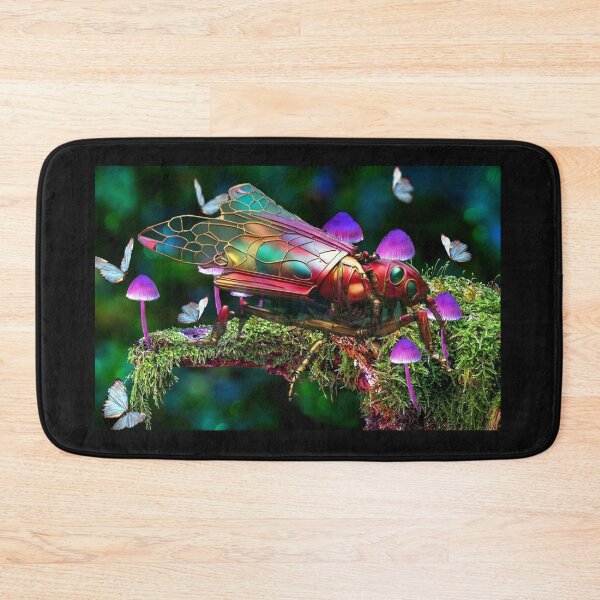 Item preview, Mechanical Cicada, mushroons and butterflies designed and sold by Helios Be. Lavsh.