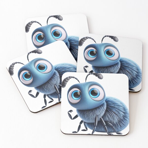 Item preview, Adorable Blue Death Feigning Beetle designed and sold by Sillytoe.