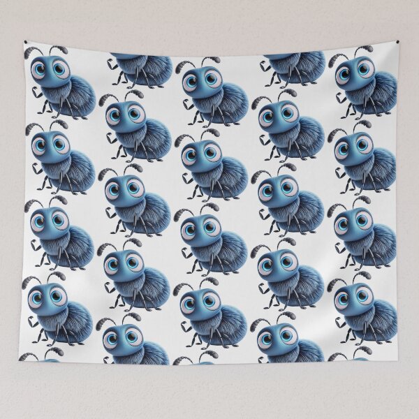 Item preview, Adorable Blue Death Feigning Beetle designed and sold by Sillytoe.