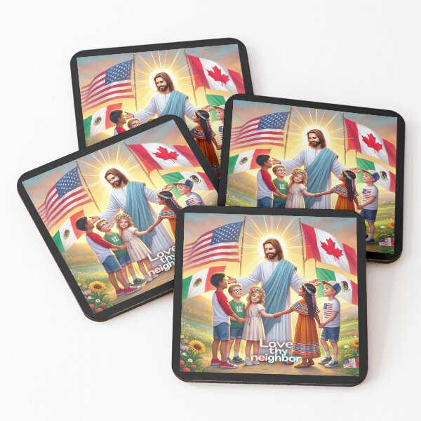 Item preview, "Love Thy Neighbor – A Message of Unity and Peace" designed and sold by MySheetMusicArt.