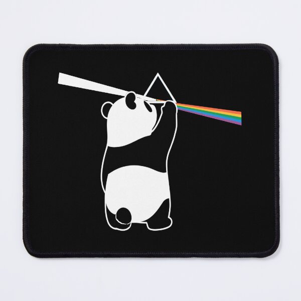 Item preview, "Rainbow Panda Prism – Playful Light Experiment" designed and sold by BaKaT-s.