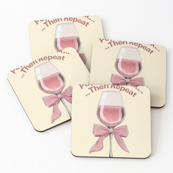 Item preview,  Pop, Fizz, Clink... Then Repeat | Elegant Champagne Lover T-Shirt  designed and sold by TeesByOquad.