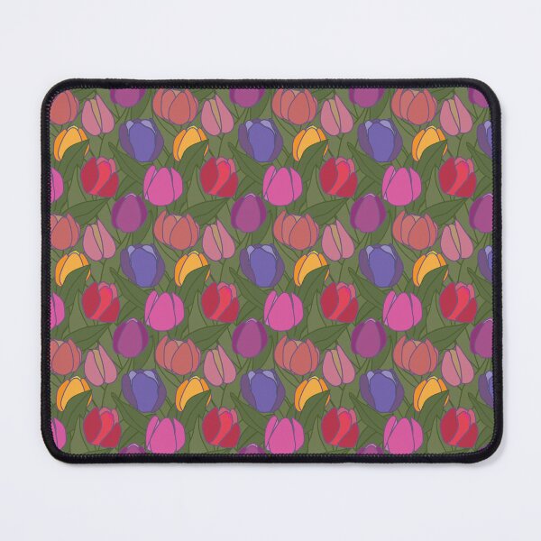 Item preview, Meadow of tulips multicolor designed and sold by RhoQA.