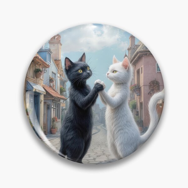 Item preview, Cats Slow Dancing designed and sold by Maria Dryfhout.