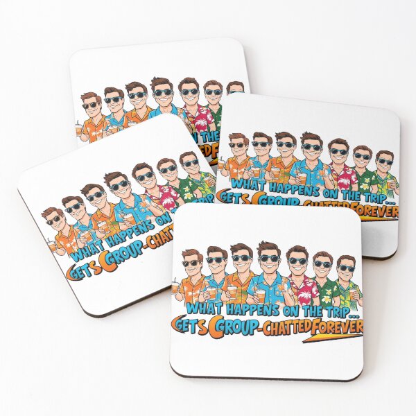 Item preview, What Happens on the Trip… Gets Group-Chatted Forever designed and sold by StormArte.