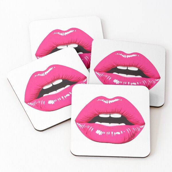 Item preview, Glossy Pink Pop Art Lips designed and sold by Denny-Danny.