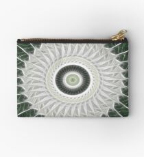 White Poinsettias Kaleidoscope 4 Studio Pouch