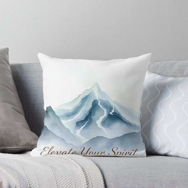 Item preview, Elevate Your Spirit - Majestic Mountain Range designed and sold by Shirtastically.