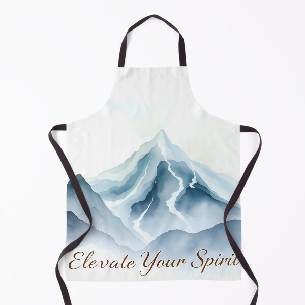 Item preview, Elevate Your Spirit - Majestic Mountain Range designed and sold by Shirtastically.