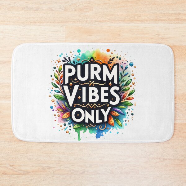 Item preview, Purim Vibes Only - Fun Jewish Holiday Celebration Design designed and sold by My Joyful Charm Store.