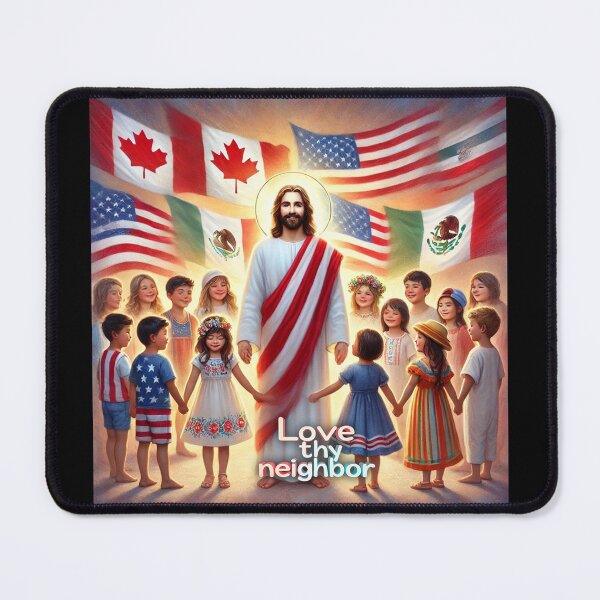 Item preview, "Love Thy Neighbor – A Divine Message of Unity" designed and sold by MySheetMusicArt.
