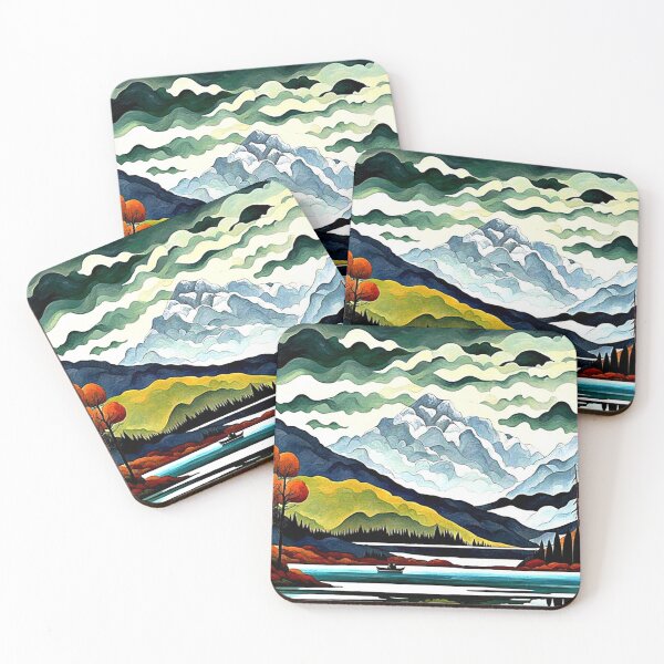 Item preview, Canoeist on the lake 1 designed and sold by George Hutton Hunter.
