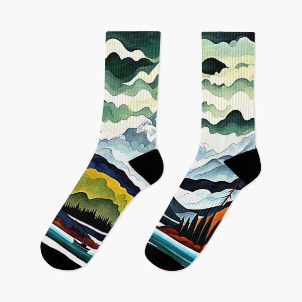 Item preview, Canoeist on the lake 1 designed and sold by George Hutton Hunter.