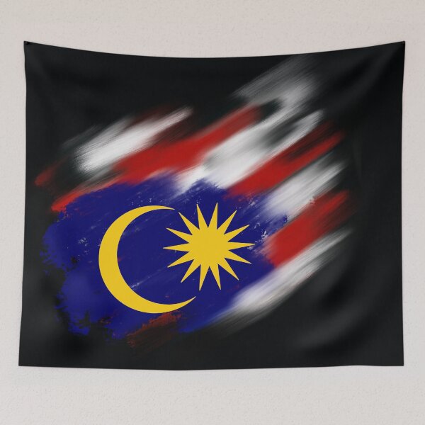 Item preview, Malaysia flag  designed and sold by MoonDesinso.