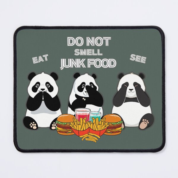Item preview, DO NOT EAT, DO NOT SMELL, DO NOT SEE JUNK FOOD - Say No to Junk Food  designed and sold by RvinJo8.