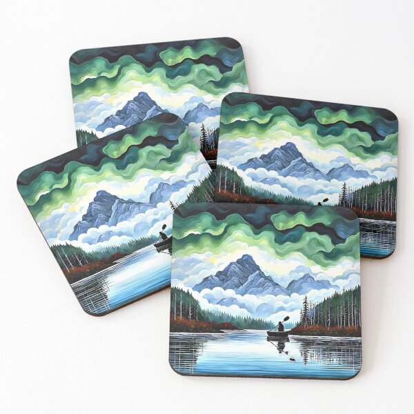 Item preview, Canoeist on the lake 3 designed and sold by George Hutton Hunter.