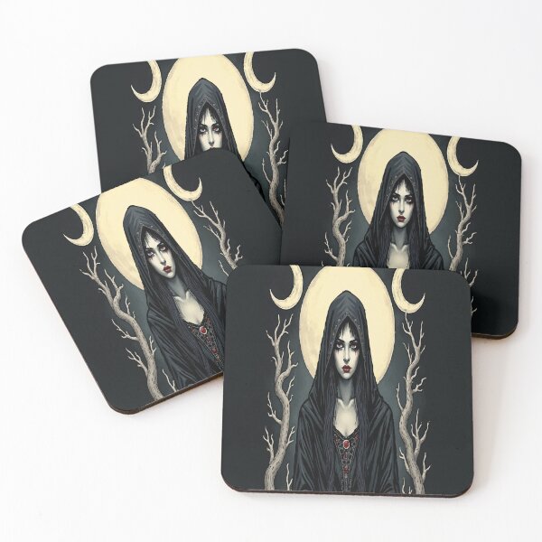 Item preview, Moonlit Enchantress: The Dark Priestess designed and sold by AbstractAnom.