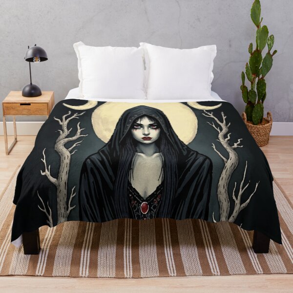 Item preview, Moonlit Enchantress: The Dark Priestess designed and sold by AbstractAnom.