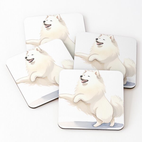 Item preview, Watercolour Samoyed Dog designed and sold by TheresaNicole.