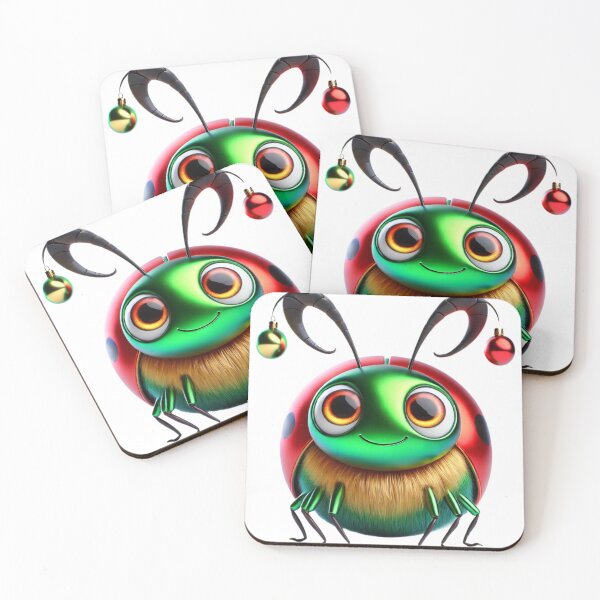 Item preview, Adorable Christmas Beetle designed and sold by Sillytoe.