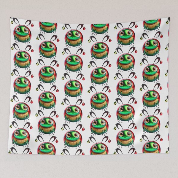 Item preview, Adorable Christmas Beetle designed and sold by Sillytoe.