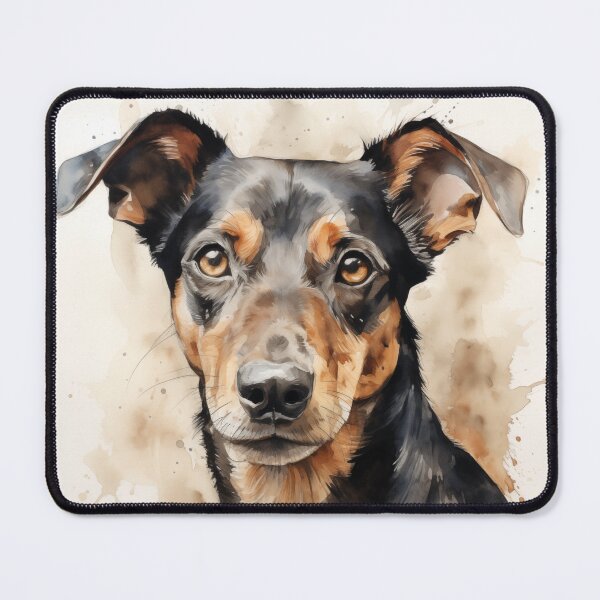 Item preview, dog watercolor designed and sold by CreativeGorillas.