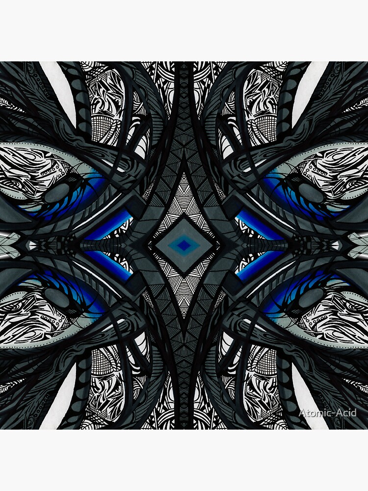 Thumbnail 3 of 3, Sticker, Concrete Cipher designed and sold by Atomic-Acid.