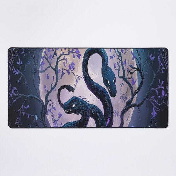 Item preview, Eclipsed Serpents: The Moonlit Omen designed and sold by AbstractAnom.