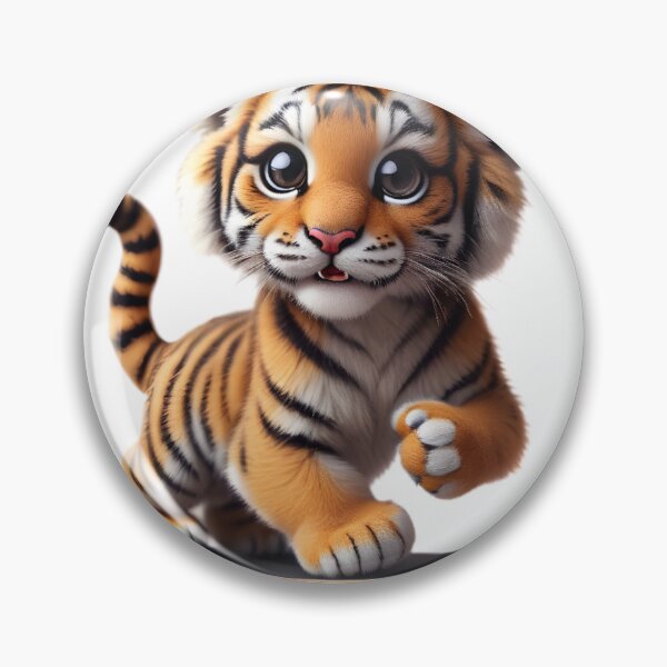 Item preview, A playful tiger cub riding a skateboard. designed and sold by T-SHIR-Universe.