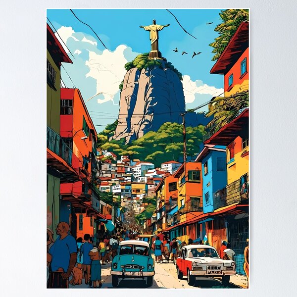 Item preview,  Christ the Redeemer – A View from the Heart of Rio designed and sold by Artistic canvas store.