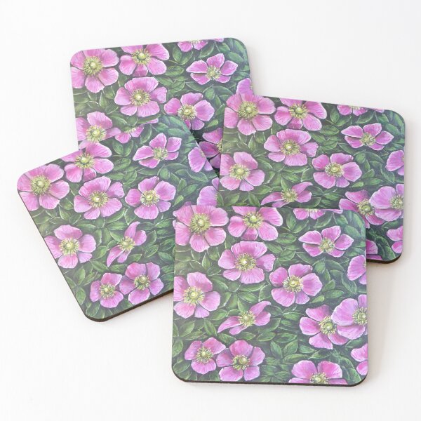 Item preview, Pink Dog Roses designed and sold by Lisa Enright.