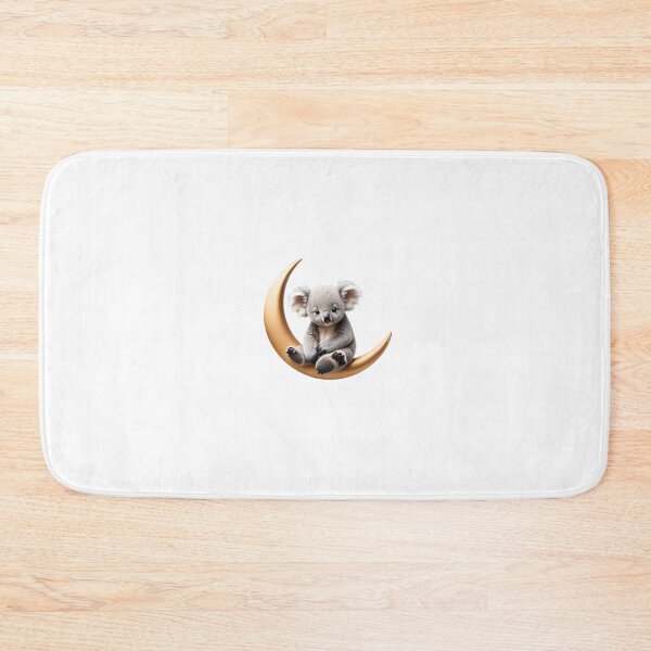 Artikelvorschau, A sleepy koala bear hugging a crescent moon entworfen und verkauft von T-SHIR-Universe.