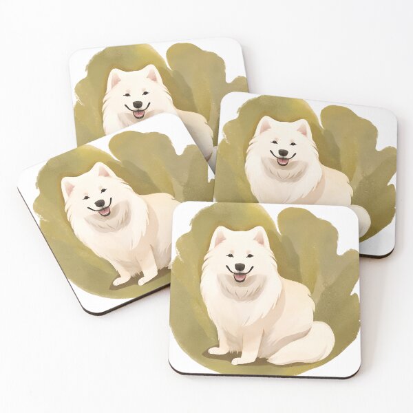 Item preview, Watercolour Samoyed Dog designed and sold by TheresaNicole.
