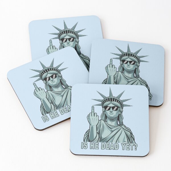 Item preview, IS HE DEAD YET? with Statue of Liberty designed and sold by Greenbaby.