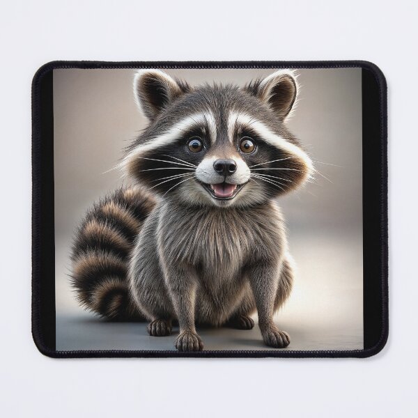 Item preview, A whimsical cute raccoon. designed and sold by IaroslavB.