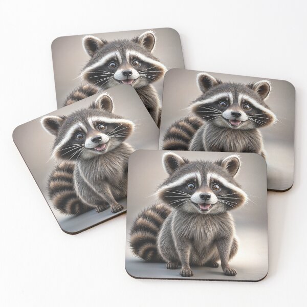 Item preview, A whimsical cute raccoon. designed and sold by IaroslavB.