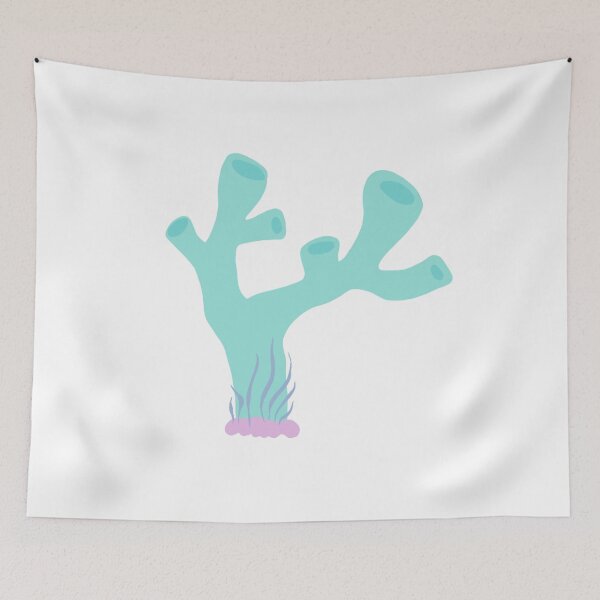 Item preview, Teal coral designed and sold by Arigaetano.