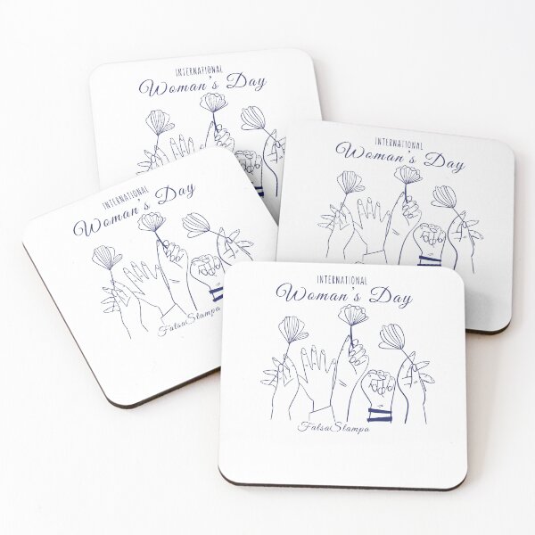 Item preview, International Woman's Day  white  designed and sold by FatsaStampa.