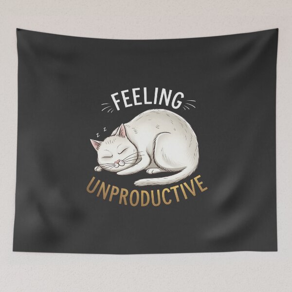 Item preview, Feeling unproductive designed and sold by trendspatterns.