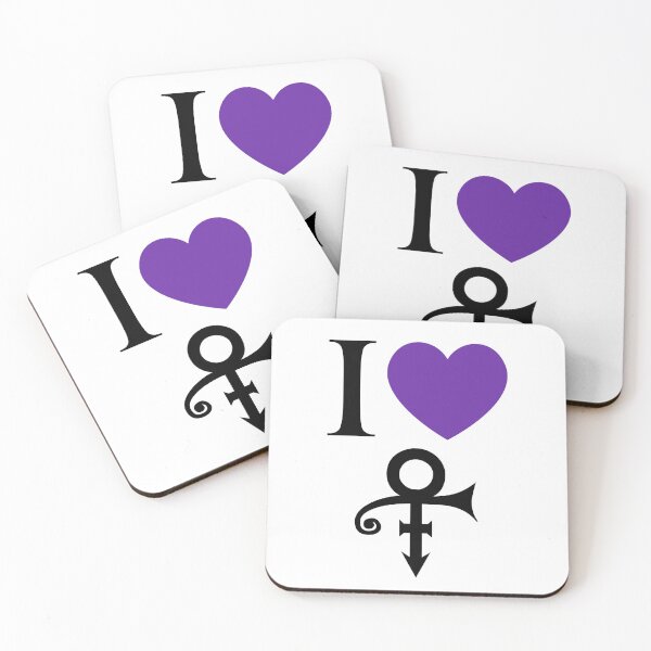 Item preview, I Heart Prince White background designed and sold by smithc55.