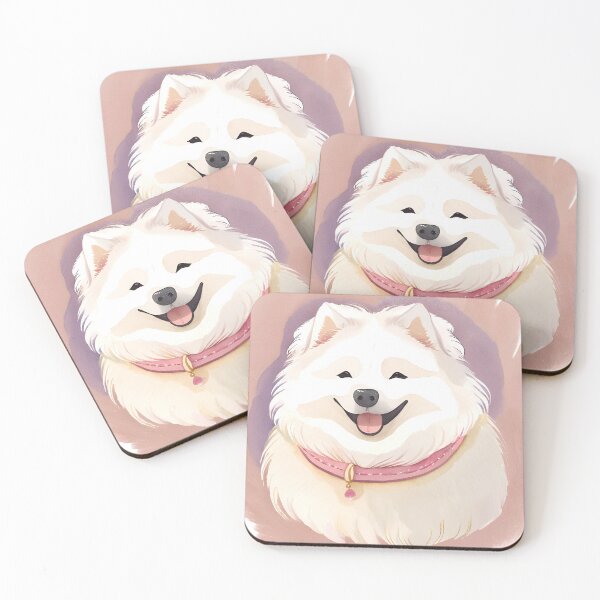 Item preview, Watercolour Samoyed Dog designed and sold by TheresaNicole.