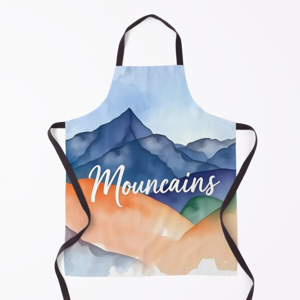 Item preview, Twilight Mountain Watercolor Design designed and sold by Shirtastically.