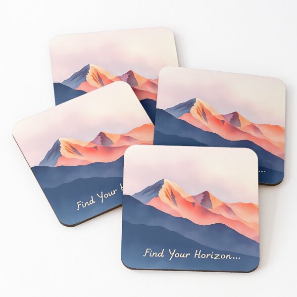 Item preview, Dawn Tranquility Mountain Range designed and sold by Shirtastically.
